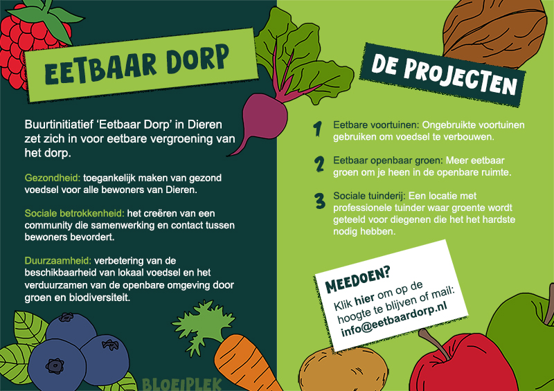 Op naar een eetbaar dorp - Dieren!
